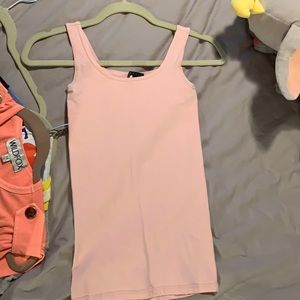 Women’s theory tank light pink one size fits all